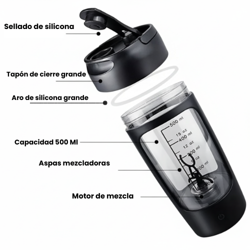 Vaso Mezclador de Proteínas